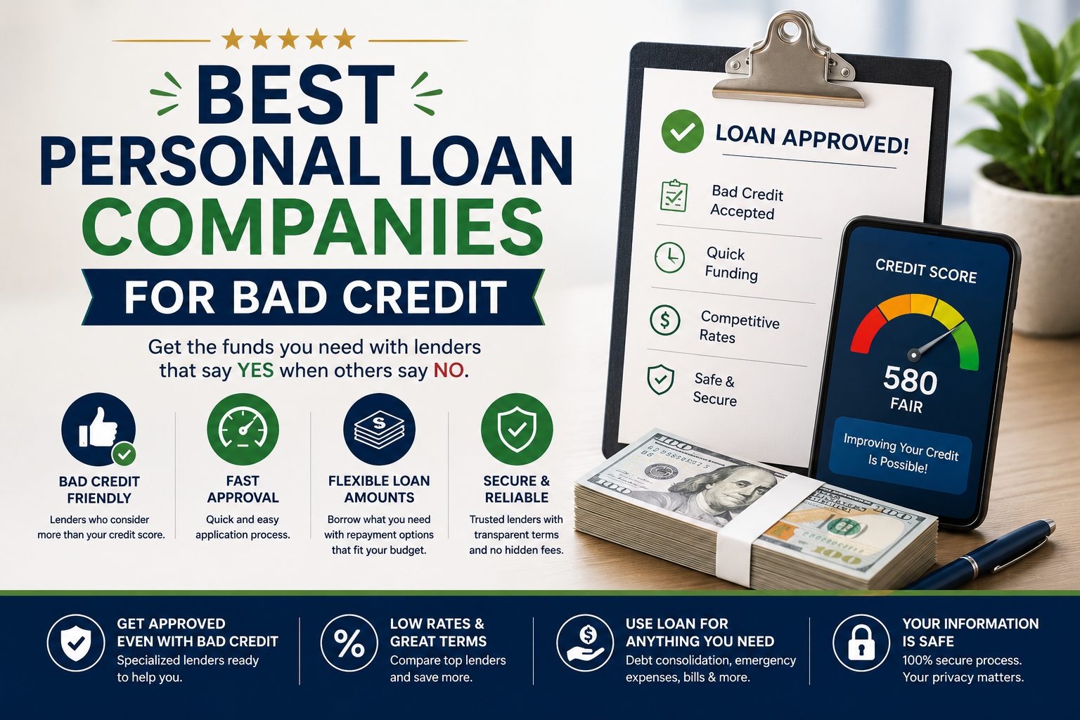 Best Personal Loan Companies for Bad Credit – Top Lenders Reviewed-filmy.pricechowk.com
