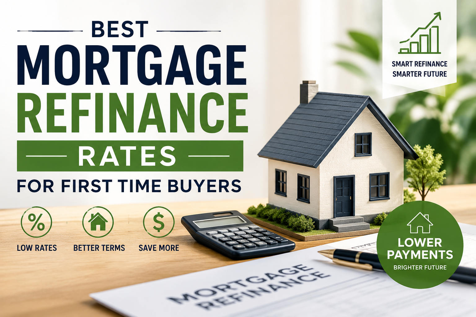 Best Mortgage Refinance Rates for First-Time Buyers